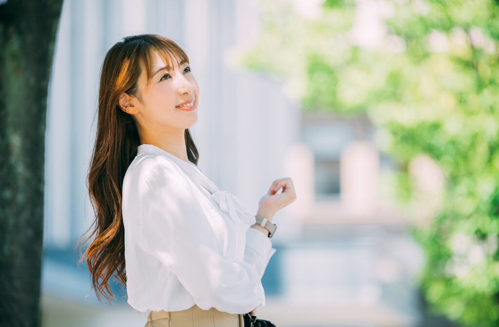 新生活を素敵な笑顔で<脱マスク>