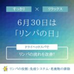 ドライヘッドスパでリンパの流れを改善！