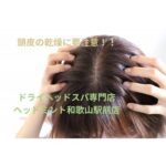 頭皮の乾燥ケアにはドライヘッドスパがおすすめです！